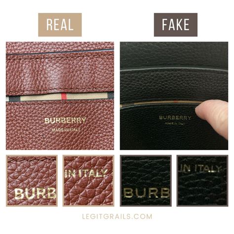 replica men's burberry|how to tell if burberry bag is real.